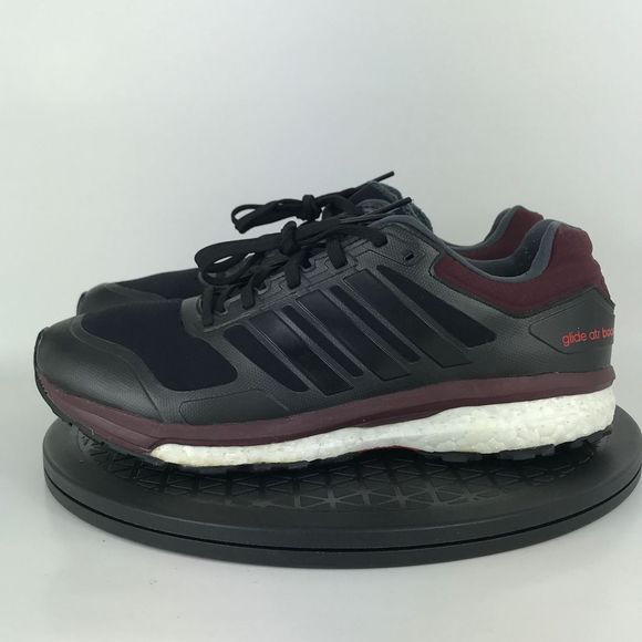 Adidas Supernova Glide Boost Black Running Shoes B33614 Women's Size 8.5 - Picture 8 of 12
